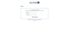 Desktop Screenshot of alphaii.net